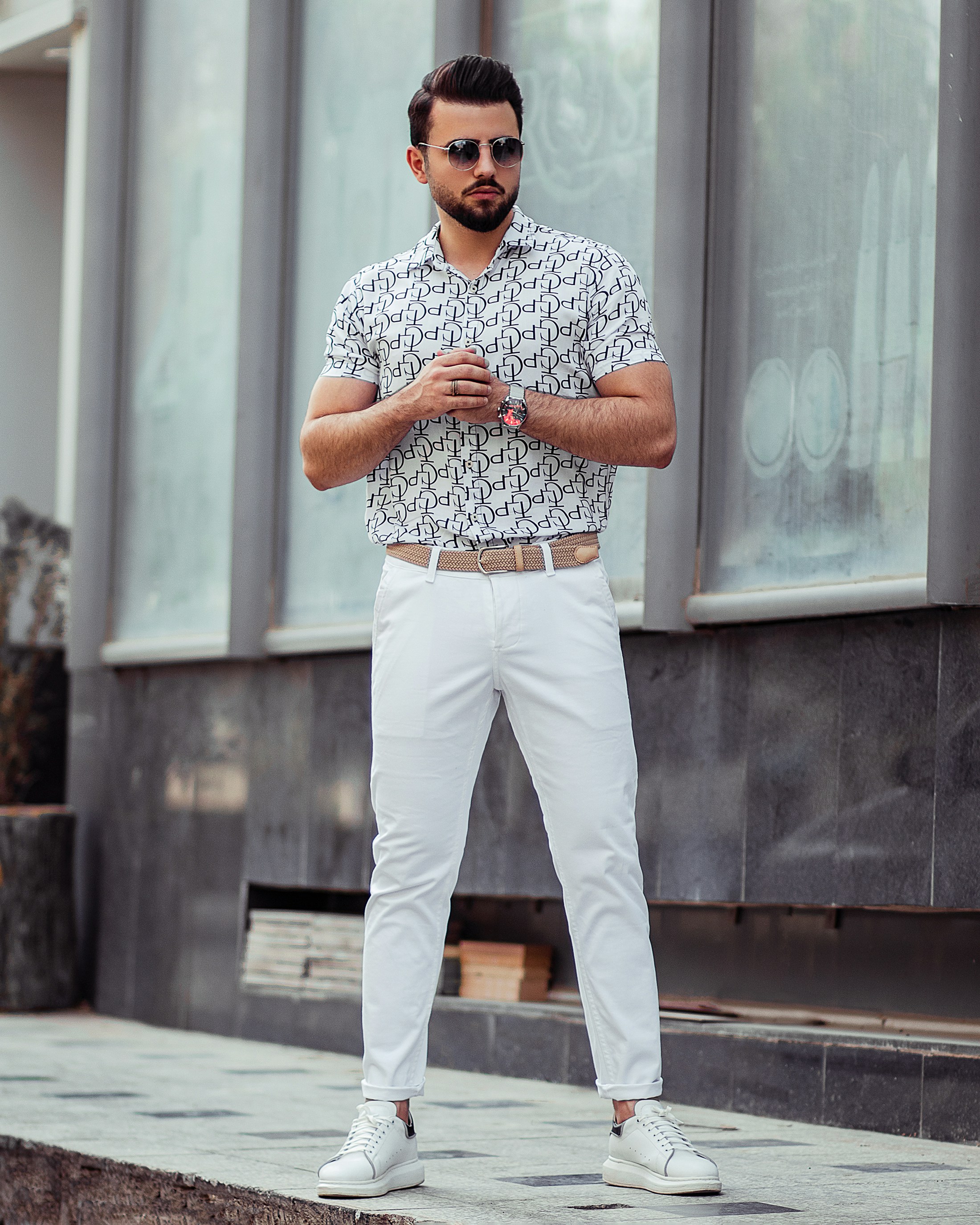 Camisa Casual Estampada